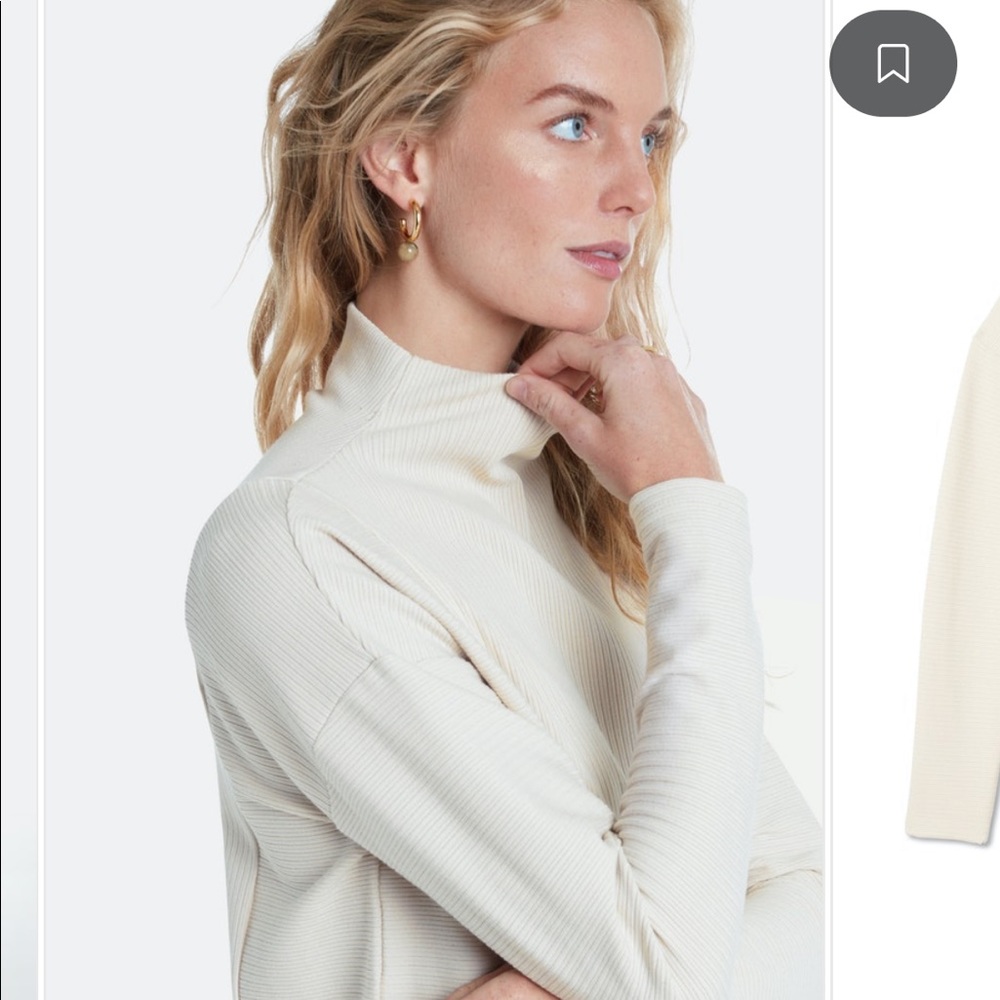 Palma Mock Neck Top LETT